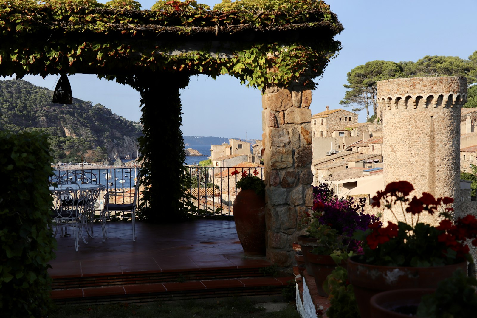 Balcony over a bay