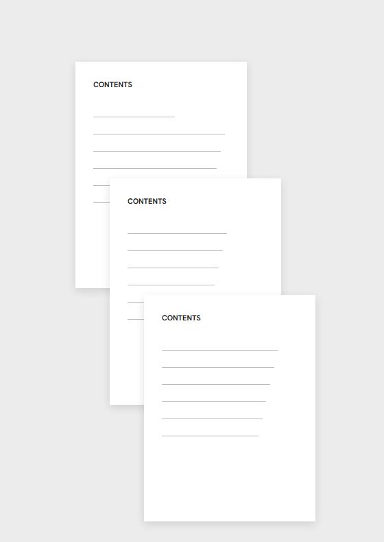 LETTER CARD SET [3 TYPES]