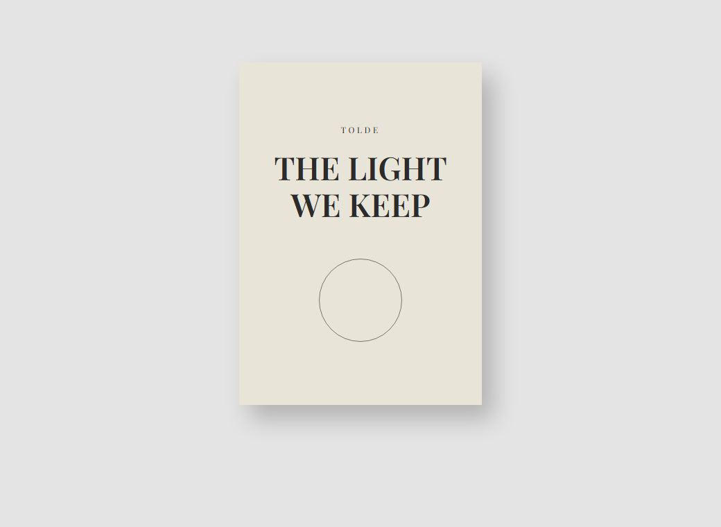 THE LIGHT WE KEEP 1