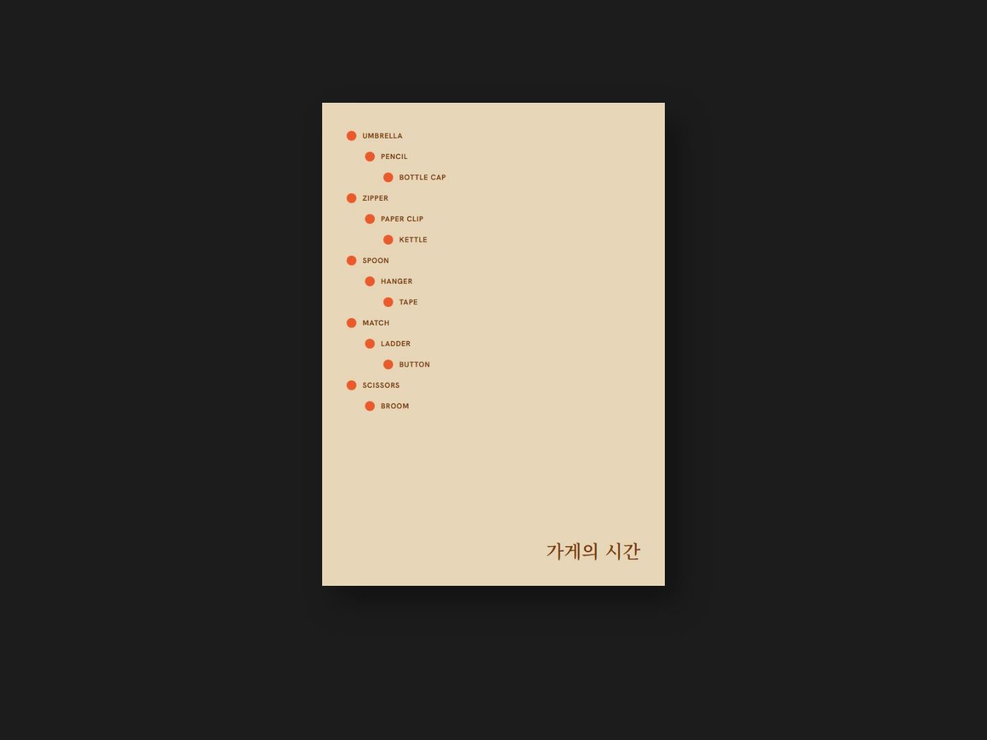 가게의 시간 표지