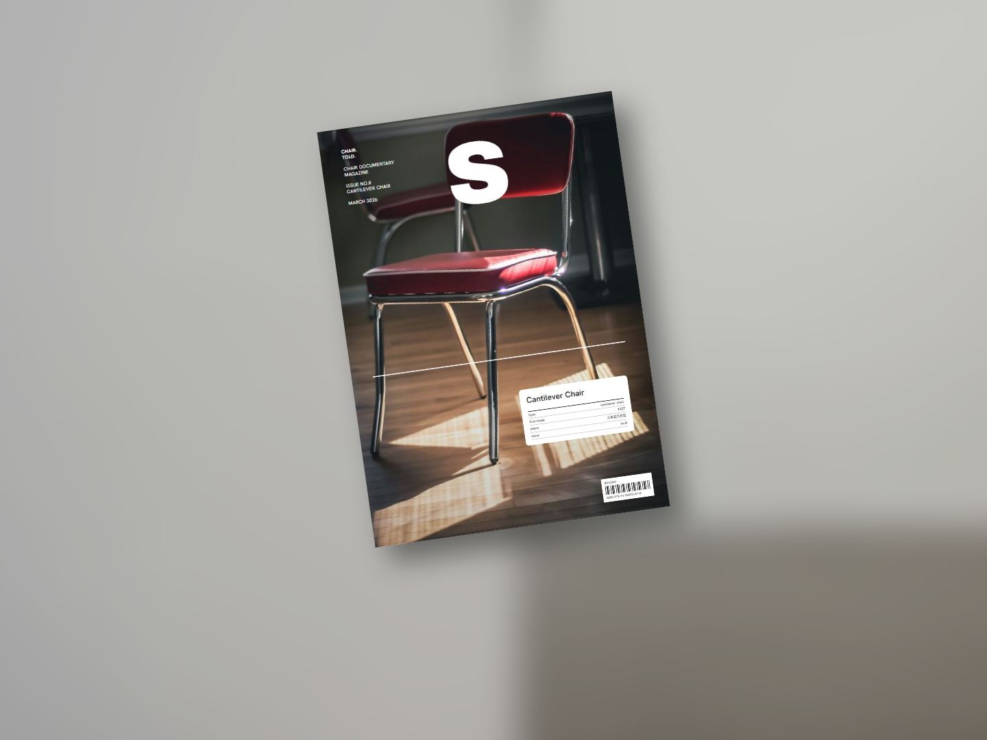 CANTILEVER CHAIR 표지